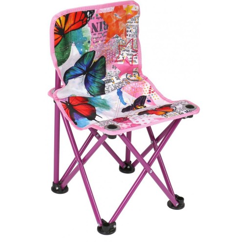 Стул Nika ПСПД складной детский походный бабочки