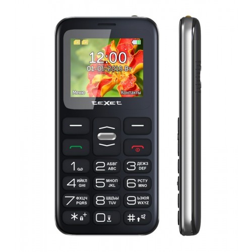 Телефон сотовый texet TM-B209 черный