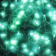 Гирлянда эл. Сноу Бум Вьюн 100LED 9м. аква пост.свечение прозр.провод 384-050