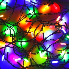 Гирлянда эл. Сноу Бум Вьюн 100LED-призма 9м. мультицвет 8реж. тем.пр. 384-056