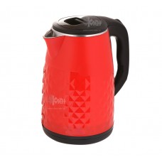 Чайник ДОБРЫНЯ DO-1237R (2,8л.) нерж/пл красн