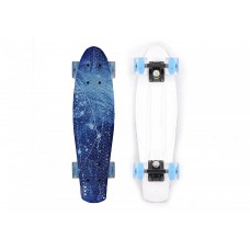 Пенниборд 56*14см. BlackAqua S0123 дека пластик, синий