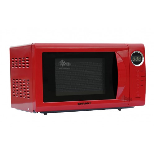 СВЧ печь соло 20л.SHIVAKI SMW2036ER красная