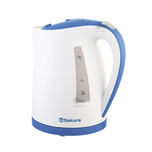 Чайник SAKURA SA-2346WBL (1,7л) бел/голуб
