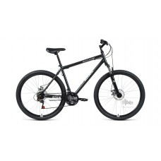 Велосипед 27,5"" ALTAIR MTB HT 2.0 disc рост 17"", 21ск., чёрный/серебристый
