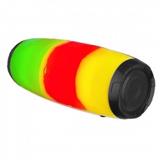 Колонка- труба портативная Perfeo Bluetooth FLARE-UP FM MP3 USB AUX 10W 2400mAh черн c подсв 4703