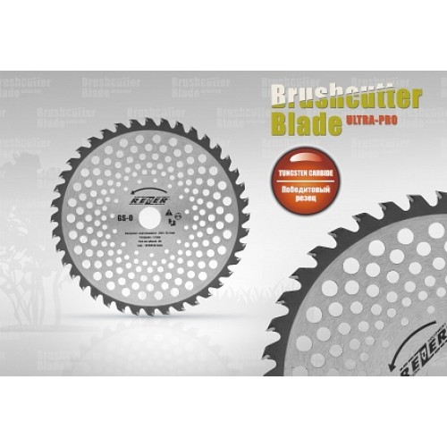 Нож для триммера REZER GS-O 230*25,4*1,3мм 40 зубьев