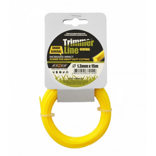 Леска д/триммера Rezer GENERAL 2,4мм*15м КВАДРАТ