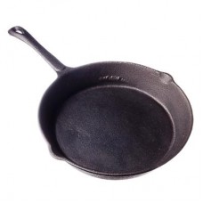 Сковорода чугунная d25см. VETTA 808-003 чугунн.ручка, 2 слива Сковорода чугунная d25см. VETTA 808-003 чугунн.ручка, 2 слива