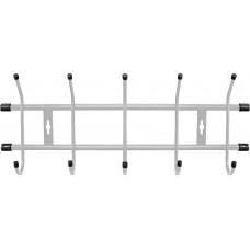 Вешалка настенная Nika 5 крючков ВН5/С серебро