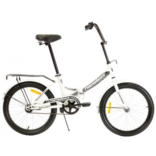 Велосипед 20"" NAMELESS Start Z2100-WB складной, белый/черный