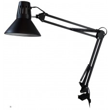 Светильник настольный Уютель UT-101 E27 60W, на струбицине, чёрный