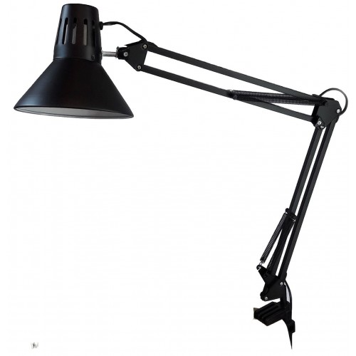 Светильник настольный Уютель UT-101 E27 60W, на струбицине, чёрный