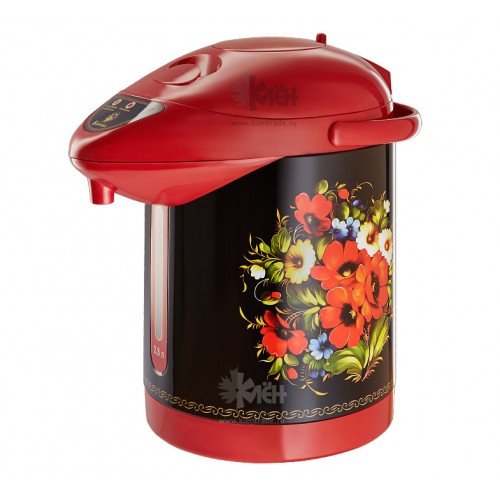 Чайник-термос Василиса ВА-5005 2,8л ""Жостовская роспись""