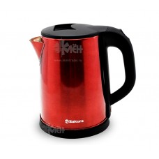 Чайник SAKURA SA-2149BR (2,0л) нерж/красный