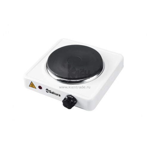 Плитка электрическая 1к.SAKURA ПЭ-01 чуг.