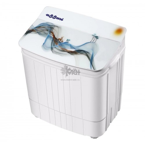 Стиральная машина п/ав USSURI XPB-45G 4.5кг./3кг. СТАЛЬНАЯ ЦЕНТРИФУГА Стеклянная крышка