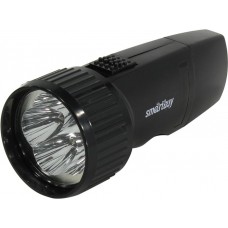 Фонарь ручной SMARTBUY аккум-ый 5LED прямая зарядка, чёрный (SBF-44-B)