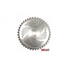 Нож для триммера BRAIT BR-T430-40T 255*25,4*1,4 40 зубьев (с победитовыми напайками)
