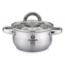 Кастрюля 4,5л. Eurostek ES-1053 подходит для индукции