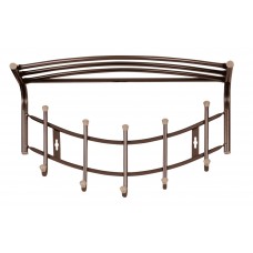 Вешалка настенная Haushal 5 крючков НВН1/BR коричневый NEW