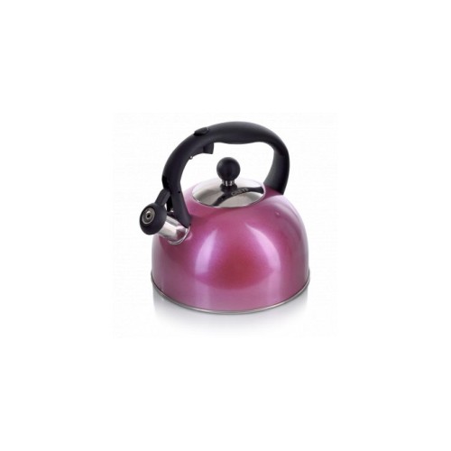 Чайник газовый 2,5л. Greys KS-435 розовый металлик