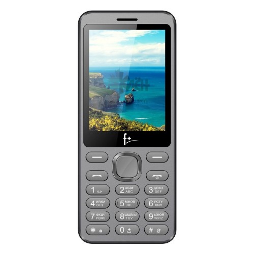 Телефон сотовый F+ S286 2.4"" 2sim Dark Grey