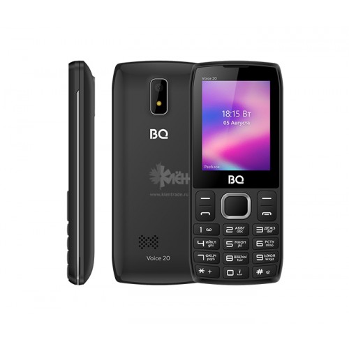Телефон сотовый BQ BQM-2400L Voice 20 Black/Grey