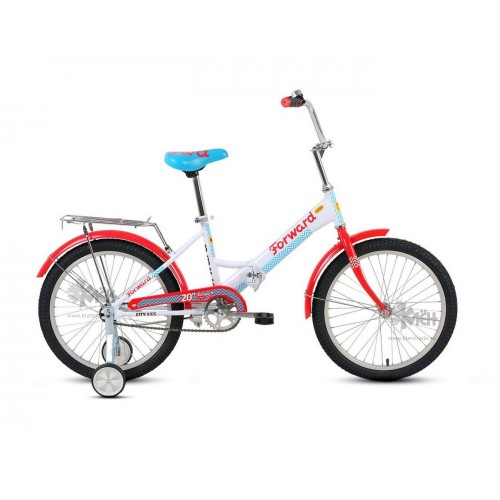 Велосипед 20"" FORWARD Timba рост 13"", белый