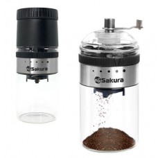 Кофемолка SAKURA SA-6164 мех стекл.