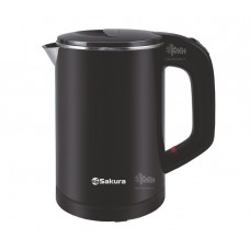 Чайник SAKURA SA-2158ВК(0,6л.) черн.д