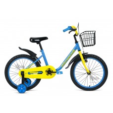 Велосипед 18"" FORWARD Barrio с корзиной, синий