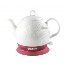 Чайник SAKURA SA-2036Т (1,2л.) керам терракот