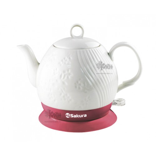 Чайник SAKURA SA-2036Т (1,2л.) керам терракот