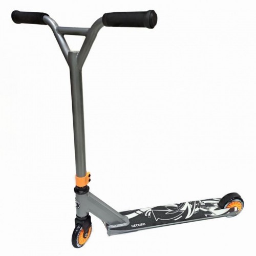 Самокат трюковой BIBITU RECORD SK-A2101 серый