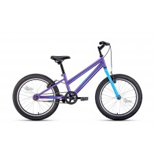 Велосипед 20"" ALTAIR MTB HT low женск.рама, рост 10,5"", 1ск. фиолетовый/голубой