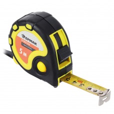 Рулетка ЕРМАК 5м, 3 фиксатора 658125