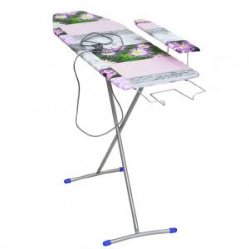 Гладильная доска Nika Лина 4 ДЛ4 ДСП, 1120х345мм, подстав., подрукав., эл.удлин.2,2м.