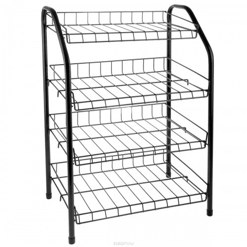 Этажерка для обуви Nika ЭТ2/Ч чёрный