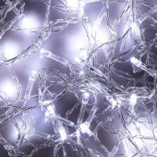 Гирлянда эл. Сноу Бум Вьюн 100LED 9м. белый мерцание прозр.провод 384-025