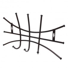 Вешалка настенная Nika 3 крючка Премиум ВНП2 медный антик