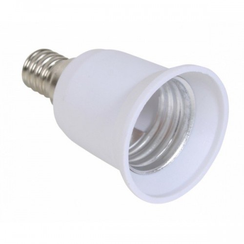 Переходник Smartbuy Е14-Е27 белый SBE-A-E14-27