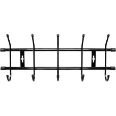 Вешалка настенная Nika 5 крючков ВН5/Ч чёрный