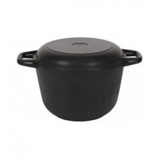 Казан чугунный 3л. Камская К33 чугунн.крышка-сковорода