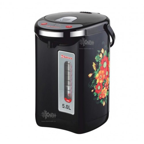 Чайник-термос SAKURA SA-315BF (5,0л.) чёрн.