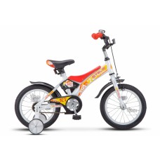 Велосипед 14"" STELS Jet белый/красный