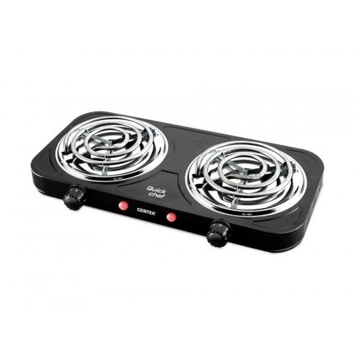 Плитка электрическая 2к.CENTEK CT-1509 Black