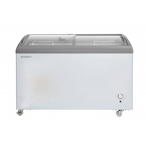 Морозильник-ларь KRAFT KF-TD336CG стекло гнутое