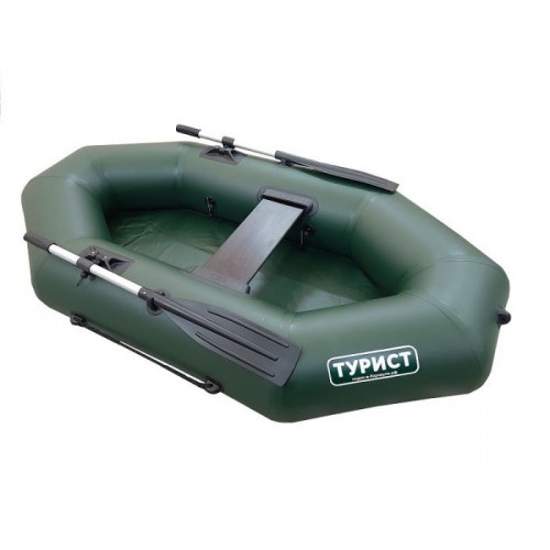 Лодка Турист 220 гребная (зелёная)
