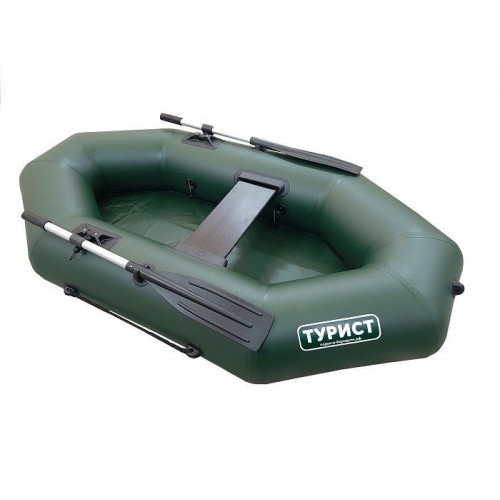 Лодка Турист 220 гребная (зеленая)